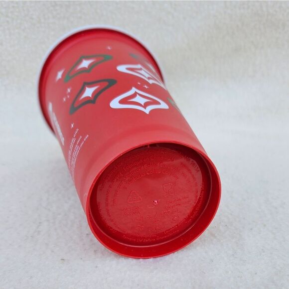 Starbucks Holiday Reusable Cup With Lid 16oz - Picture 6 of 8